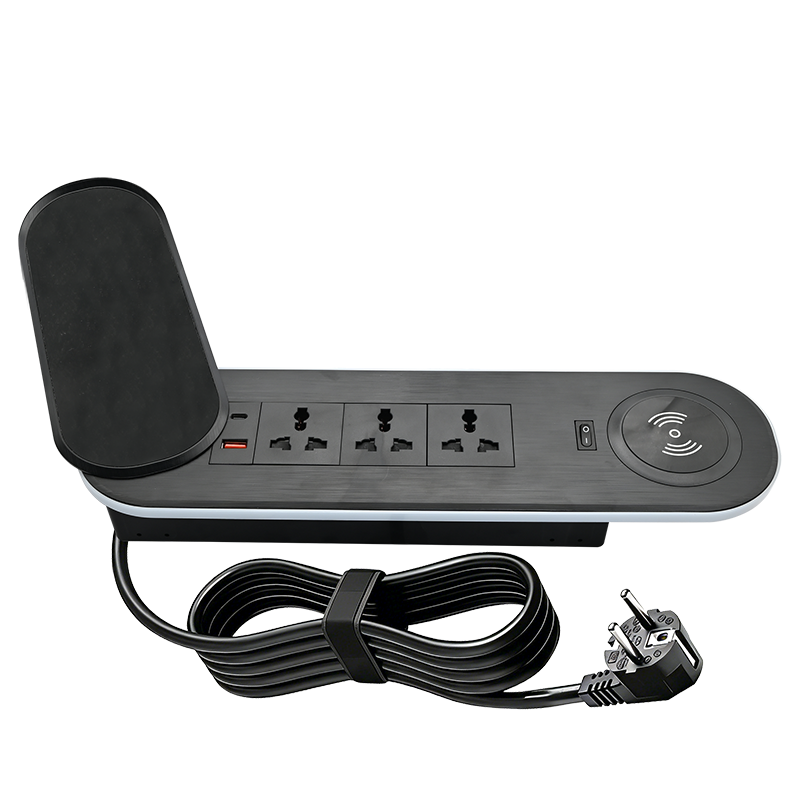 Recessed Power Socket with revolving cover